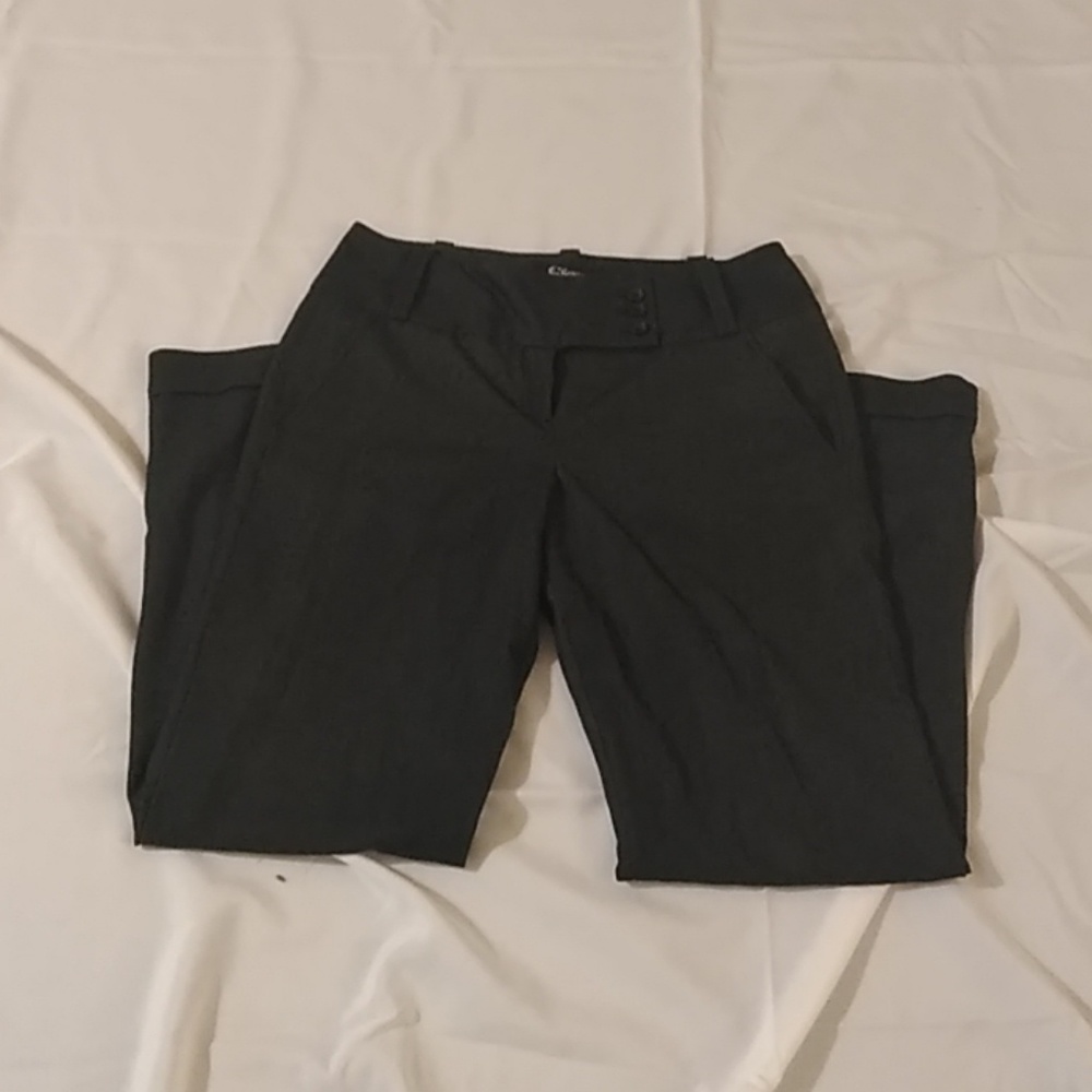 Flare leg dress pants